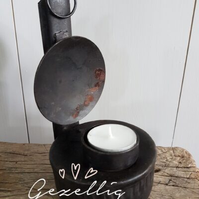 Olielampje waxinehouder