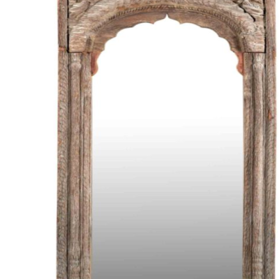 Spiegel oud venster India