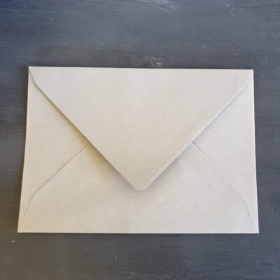Kaart met envelop: Puddingvorm