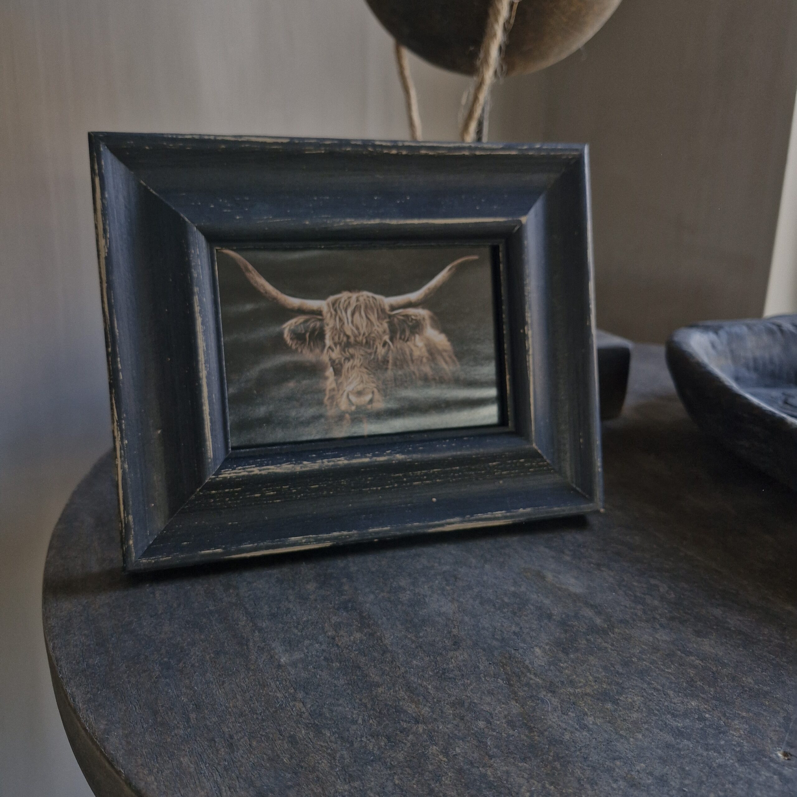 Fotolijst zwart hout S 16,5 x 20cm