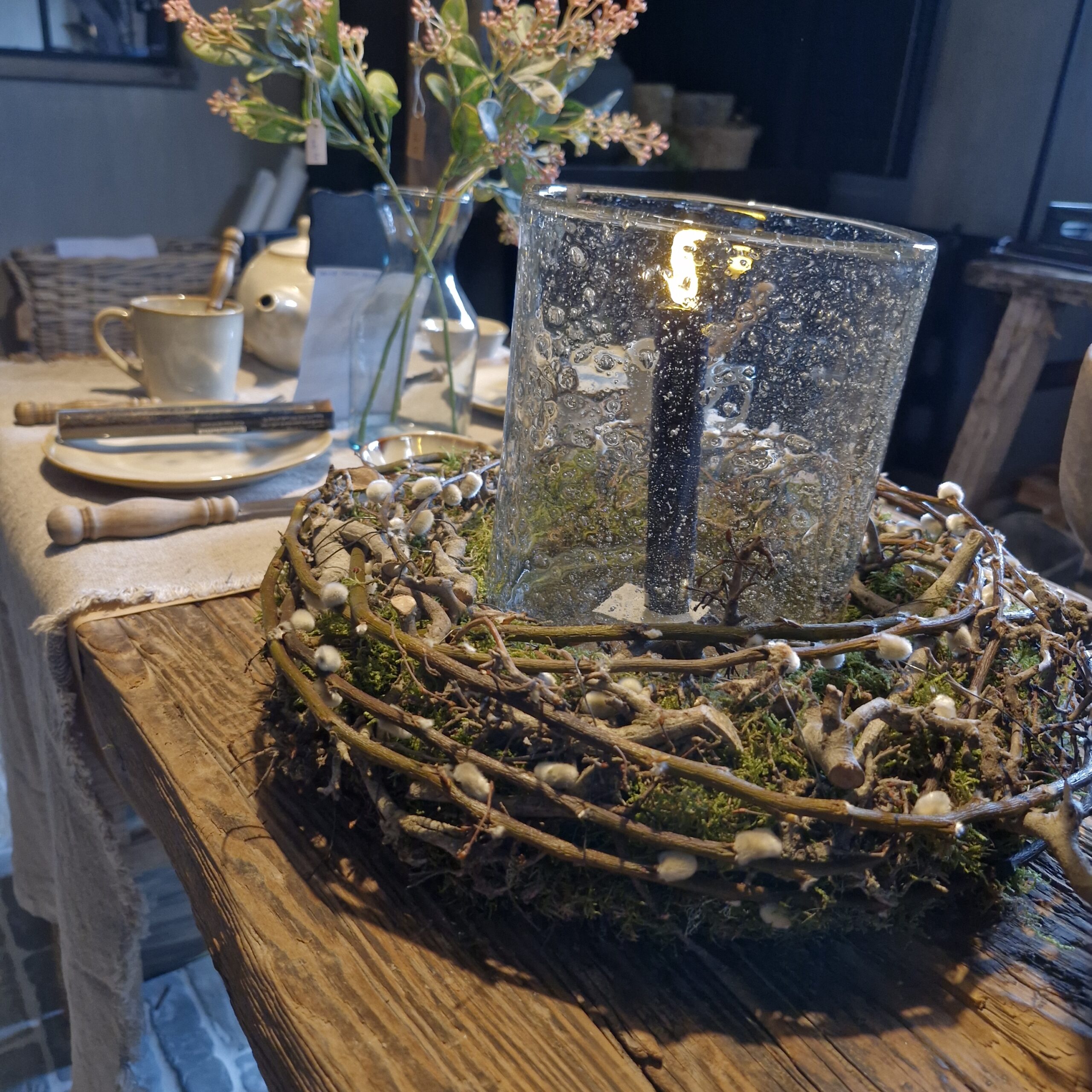 Krans wilgenkatjes 30cm