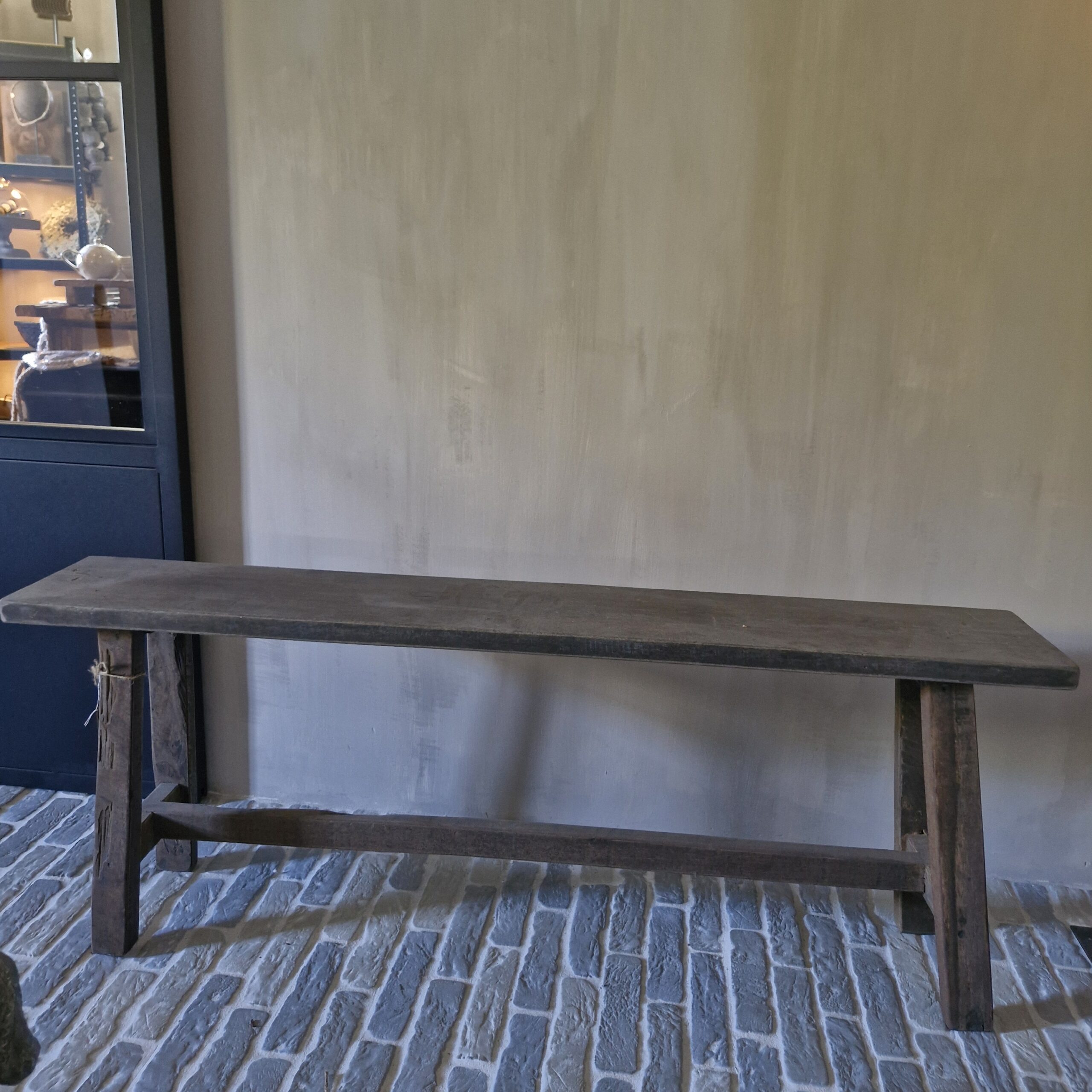 LUKSA | Bankje Oud Teakhout  100cm